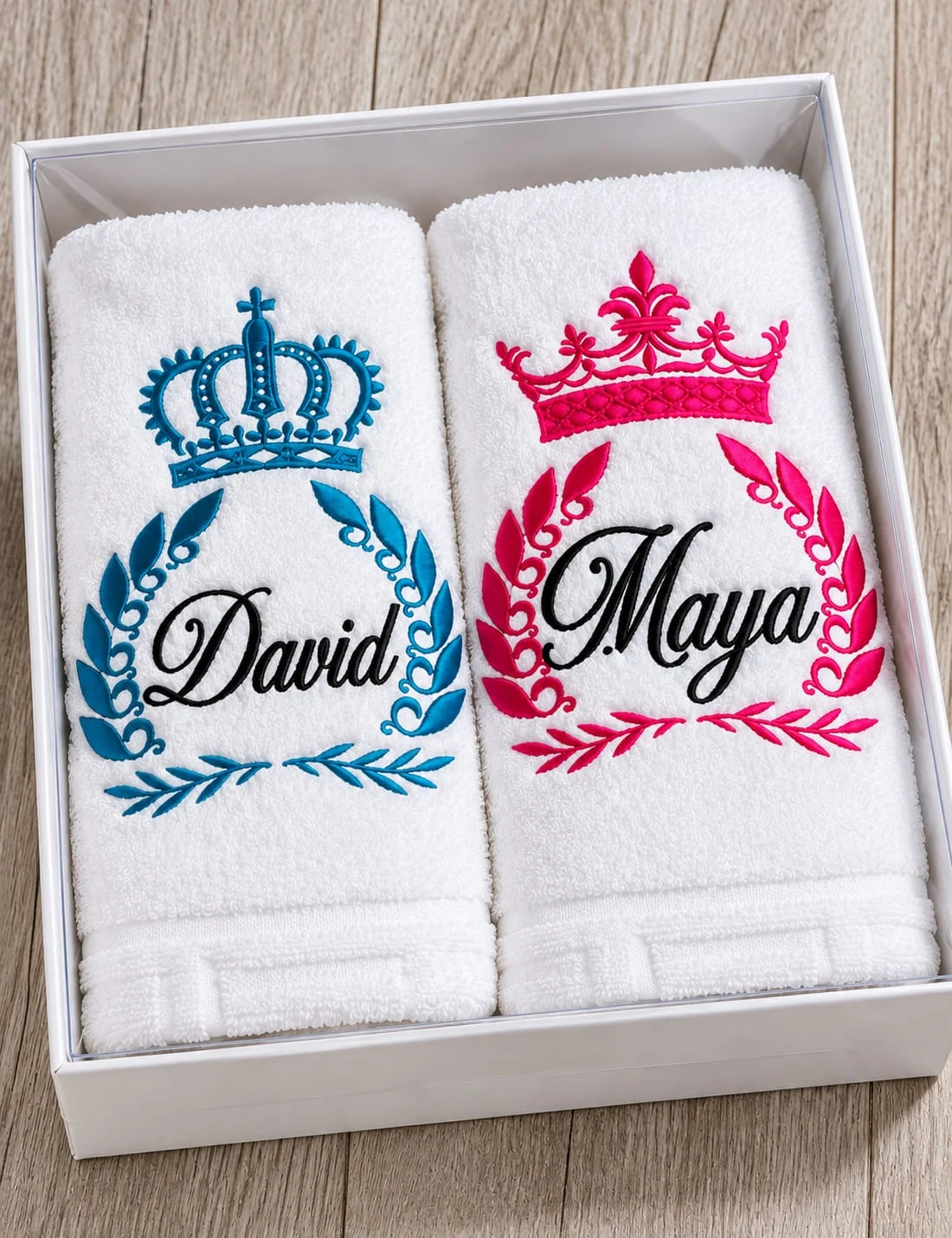Set Prosoape Personalizate - Cadou Familie Set Prosoape Personalizate - Cadou Familie